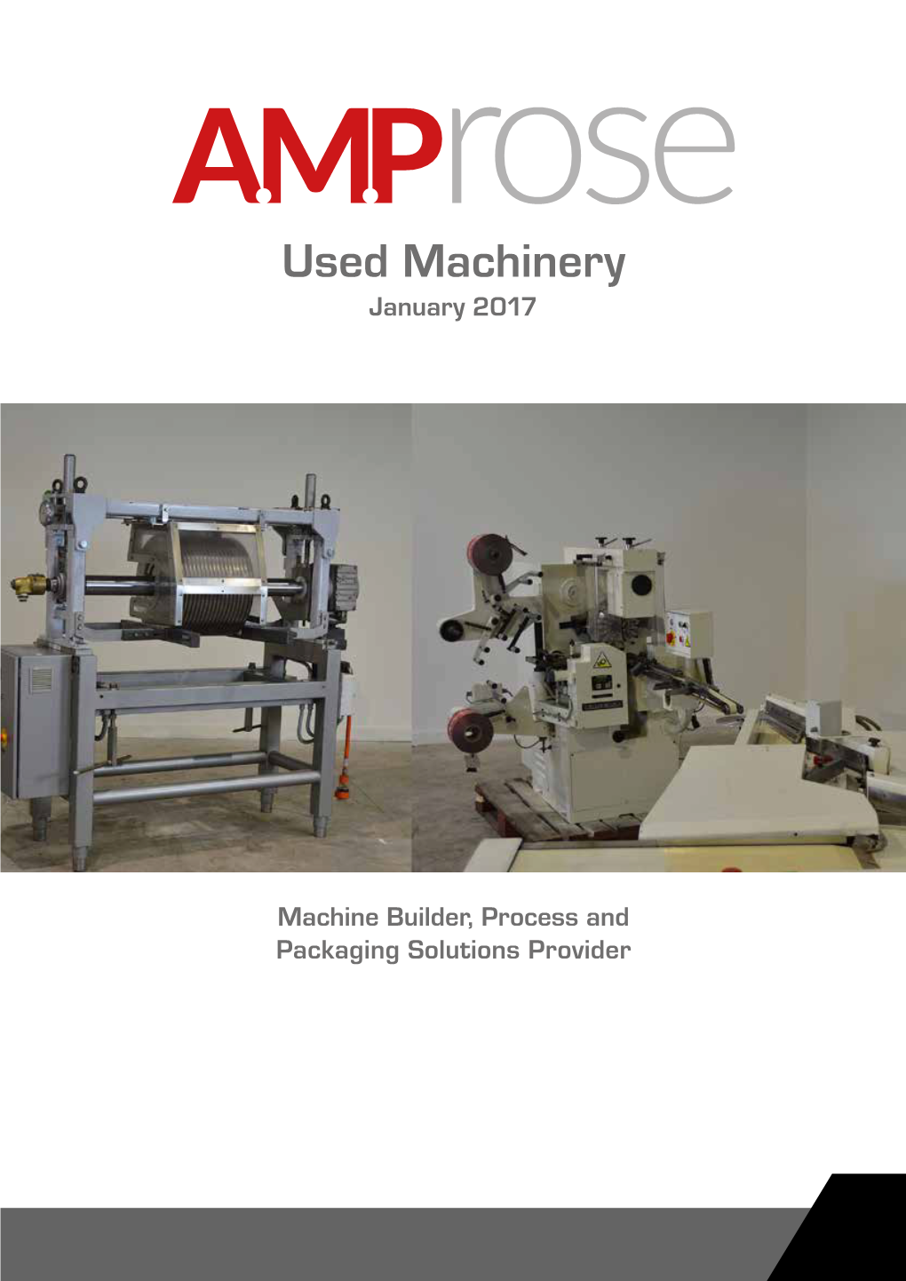 Used Machinery January 2017