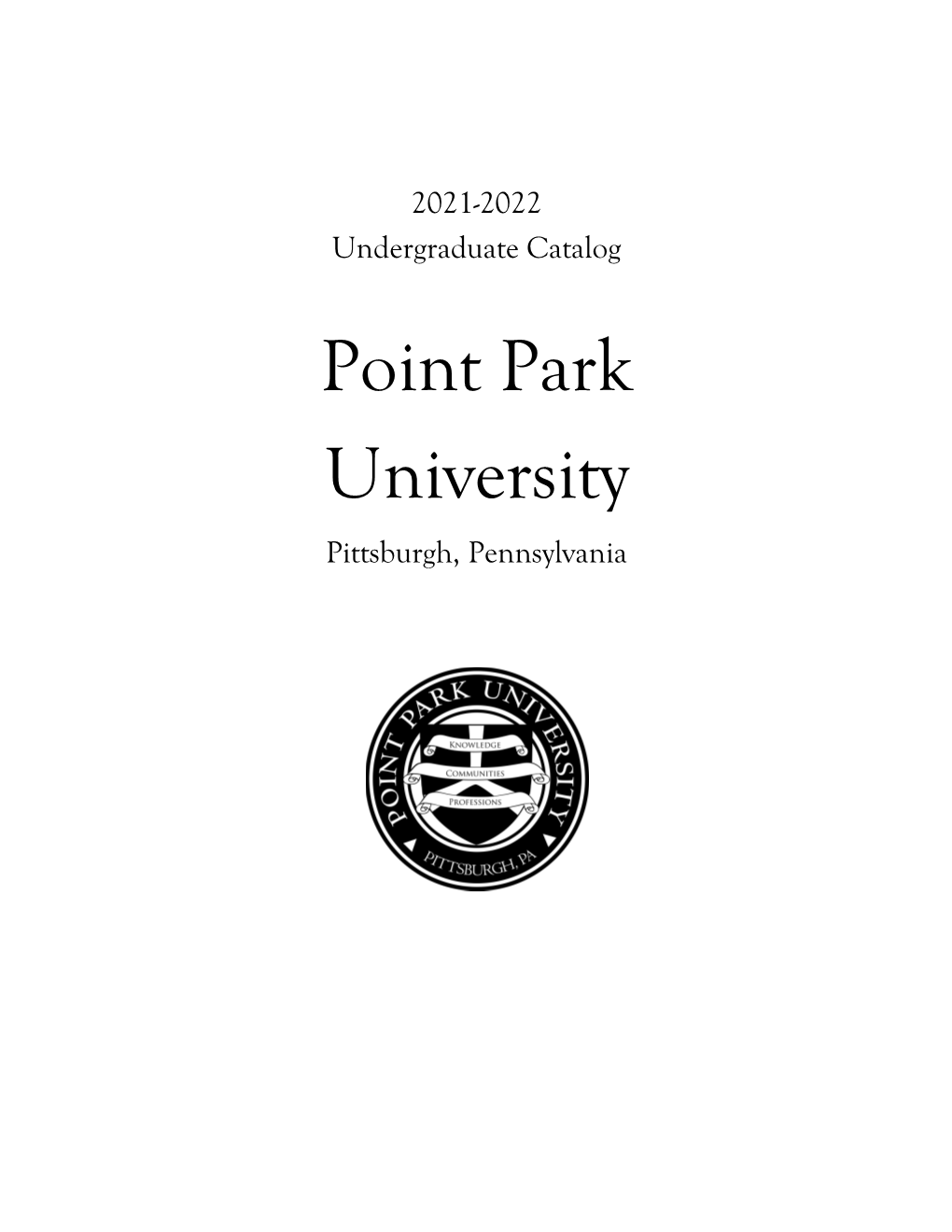 2021-2022 Undergraduate Catalog