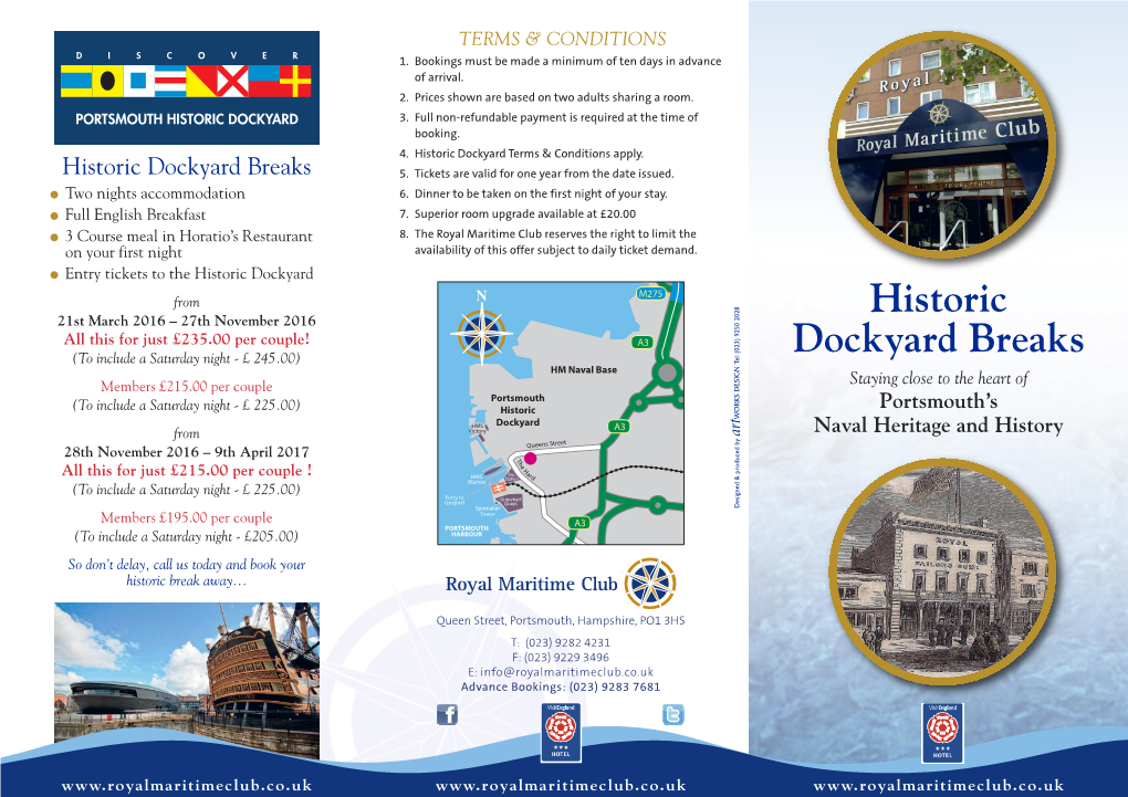 Historic Dockyard Breaks