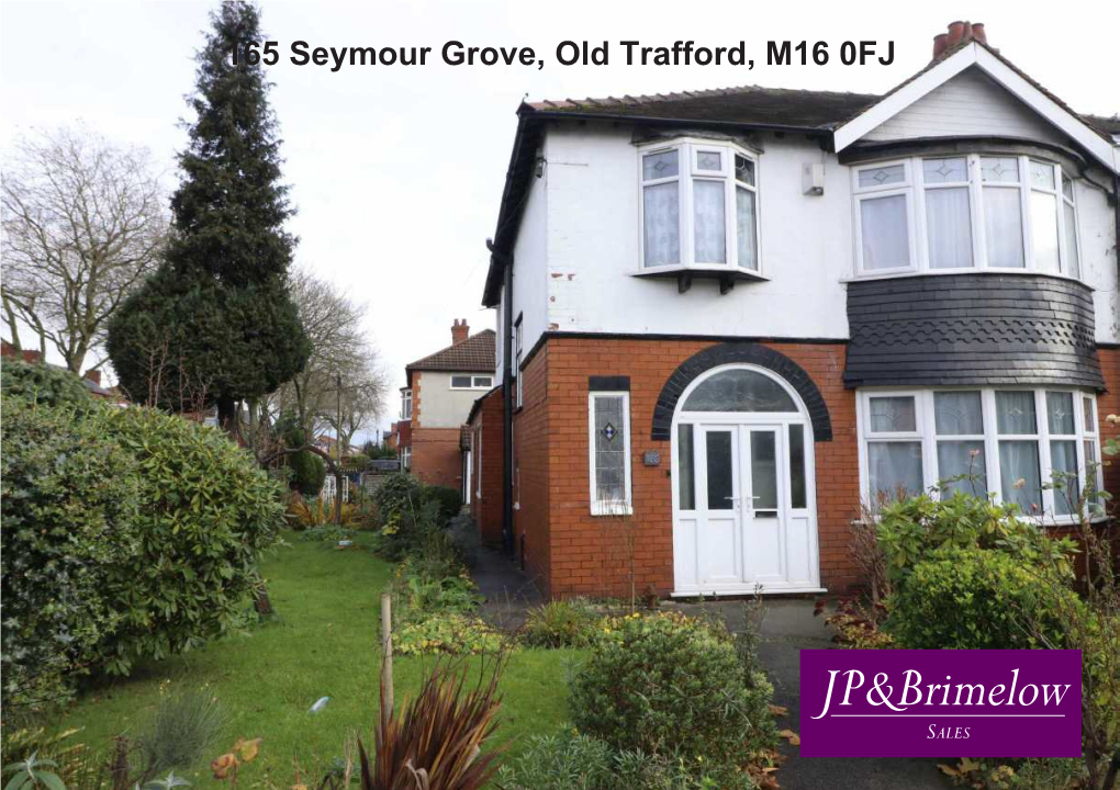 165 Seymour Grove, Old Trafford, M16 0FJ Price: £435,000