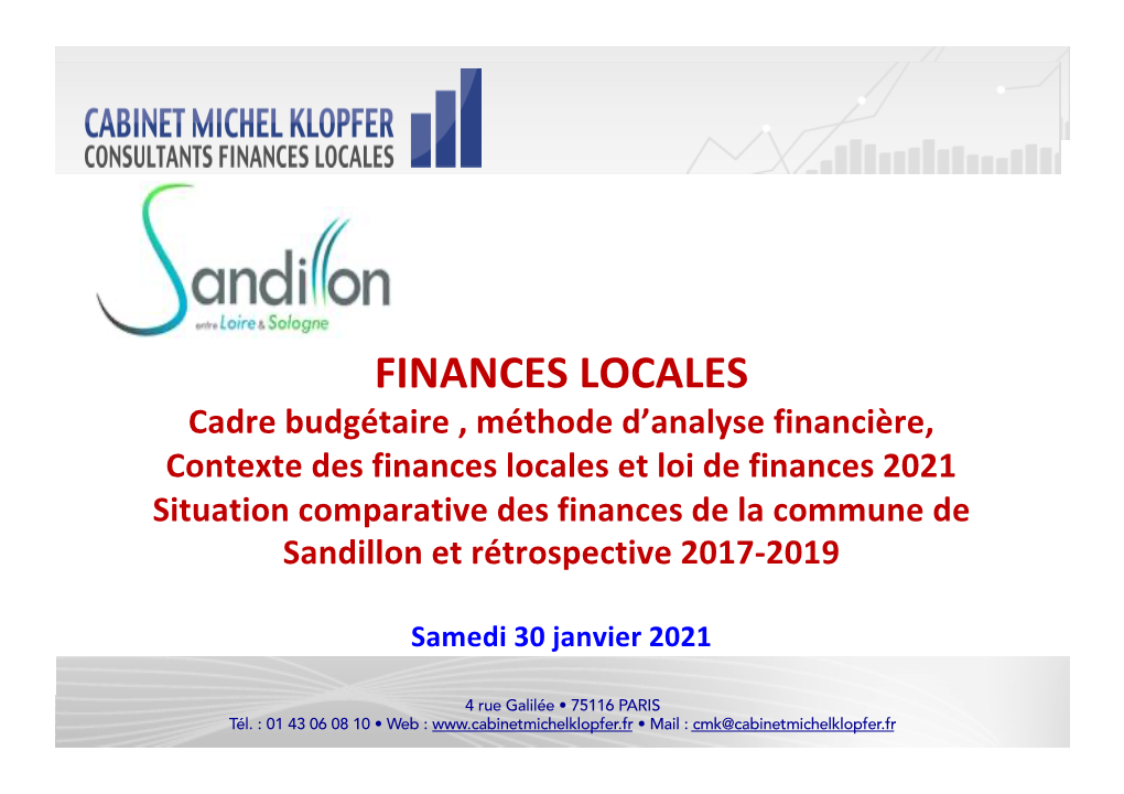 Analyse Financière Sandillon