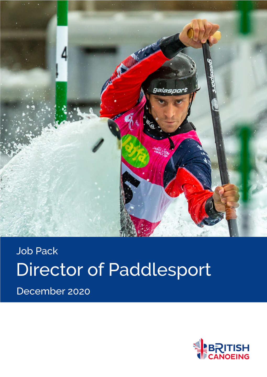 Director of Paddlesport December 2020 Welcome Letter