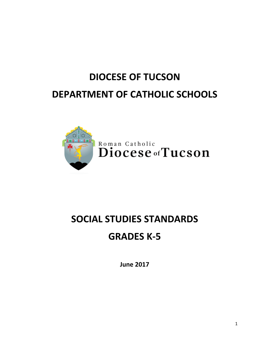 Social Studies Standards Elementary