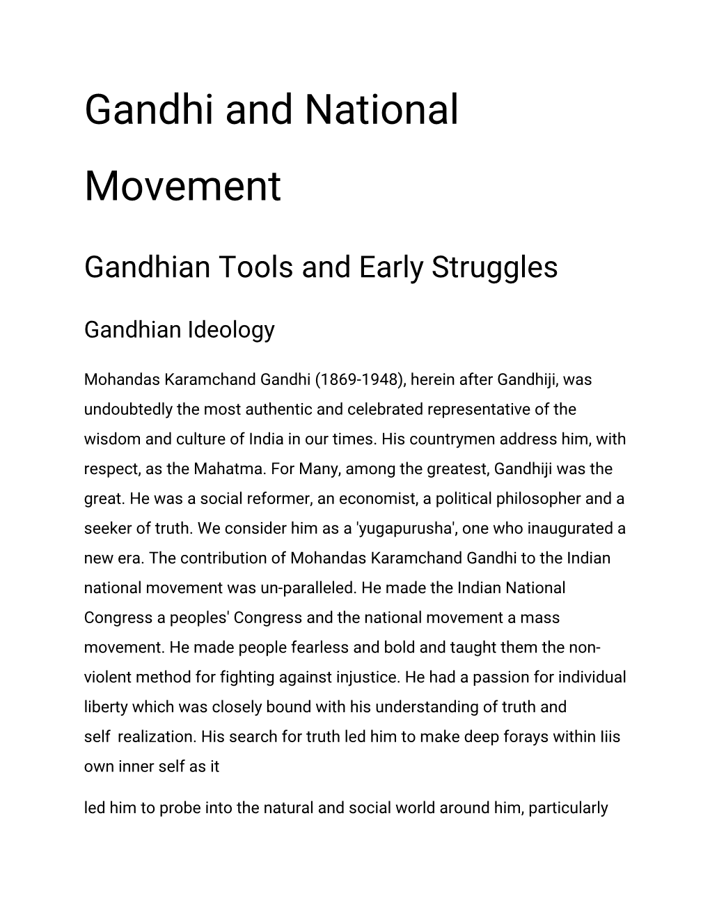 IV-His-EM-Gandhi and National Movement 10-Apr-2020