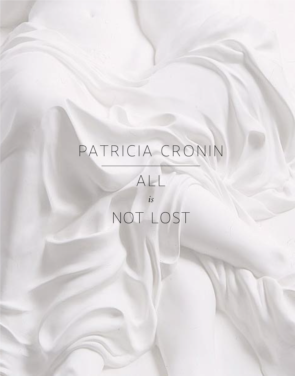 Patricia Cronin All Not Lost
