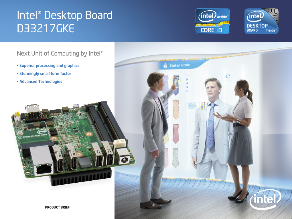 Intel® Desktop Board D33217GKE