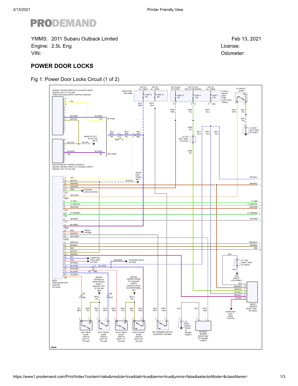 Power Door Locks