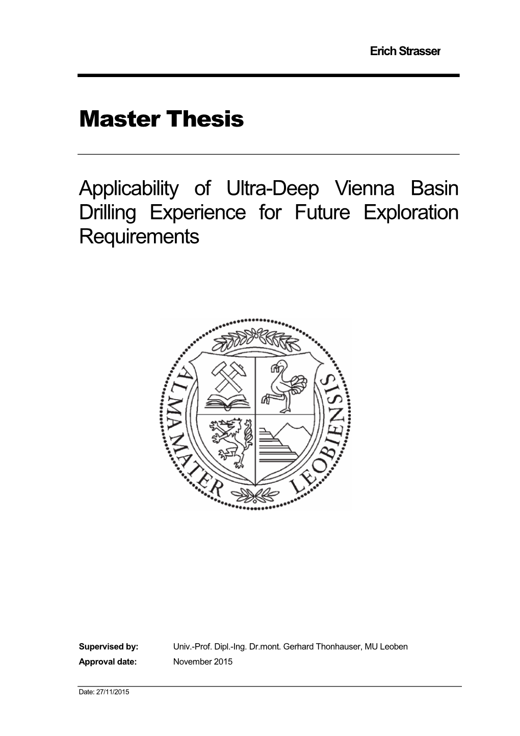 Master Thesis Erich Strasser