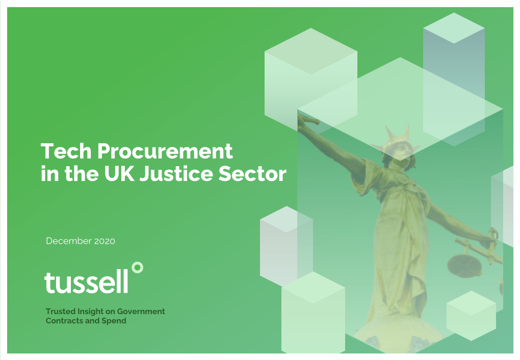 Tech Procurement in the UK Justice Sector