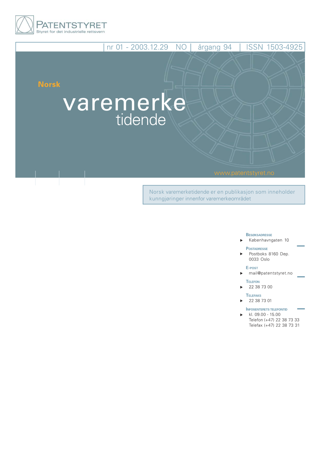 Varemerketidende-Nr01-2004.Pdf