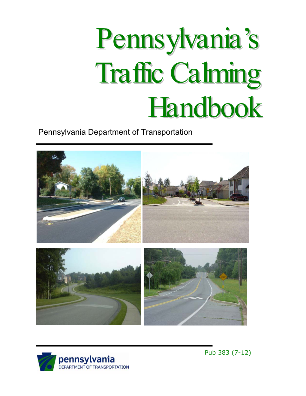 Pennsylvania's Traffic Calming Handbook