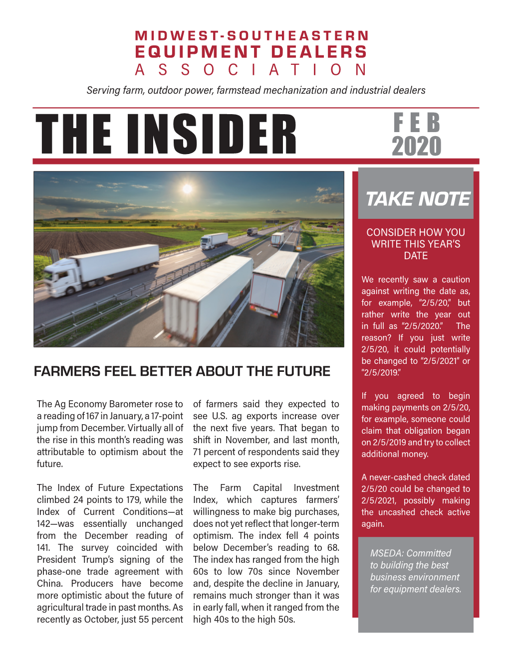 The Insider – February 2020