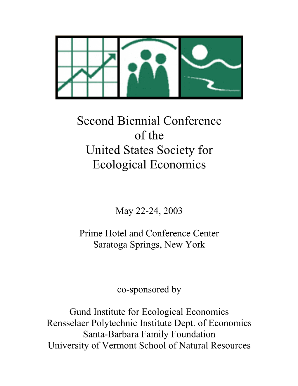 Second Biennial Conference of the United States Society for Ecological Economics
