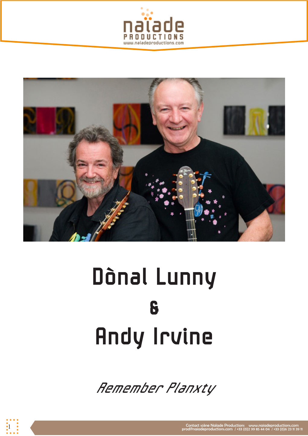 Dònal Lunny & Andy Irvine