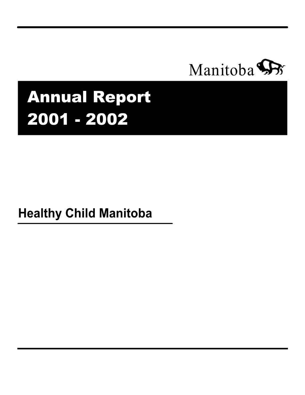 Manitoba Healthy Child Manitoba