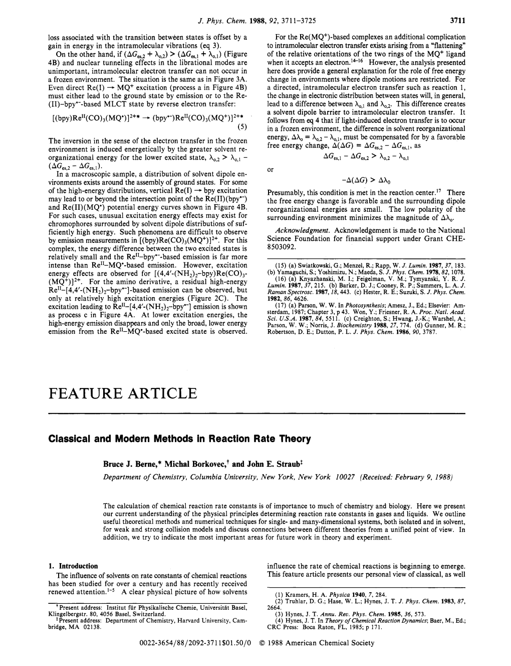 Classical and Modern Methods in Reaction Rate Theory