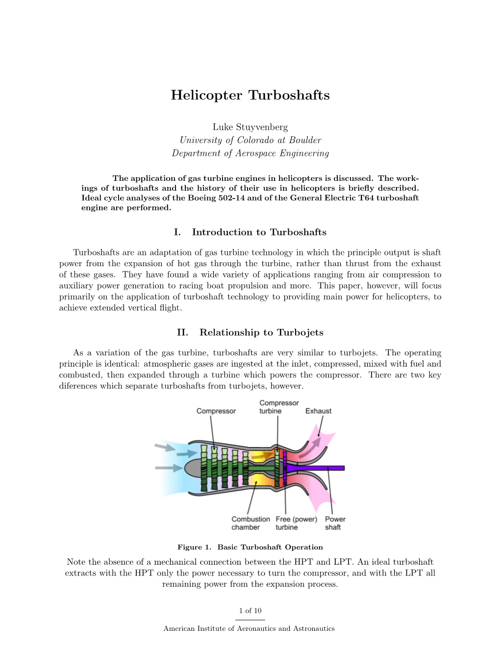 Helicopter Turboshafts