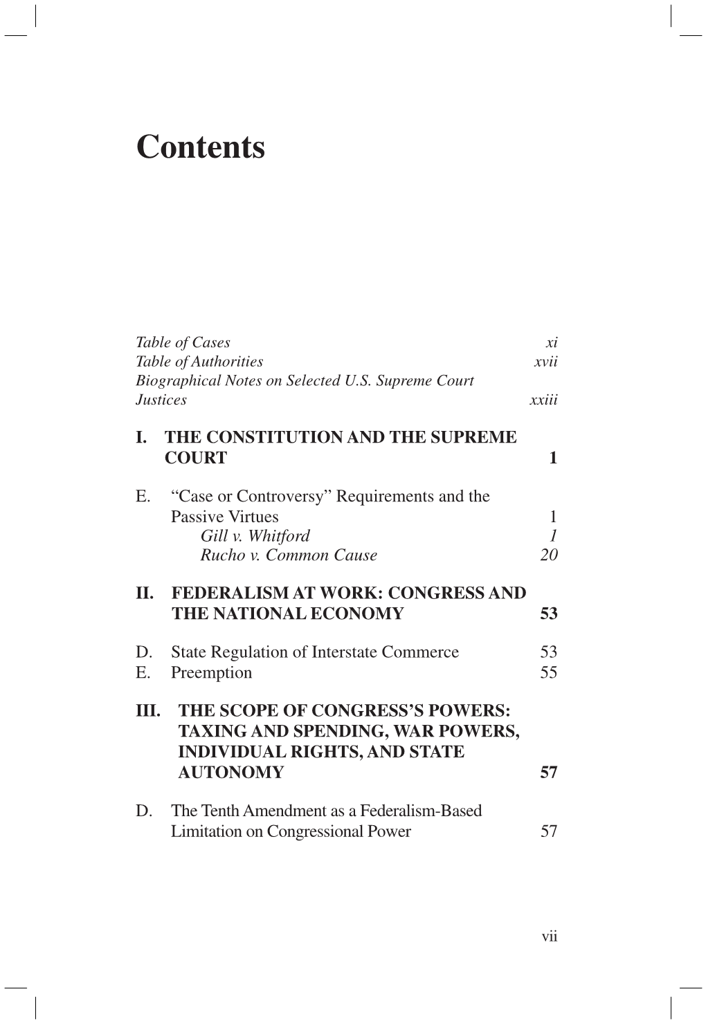 Detailed Table of Contents (PDF Download)