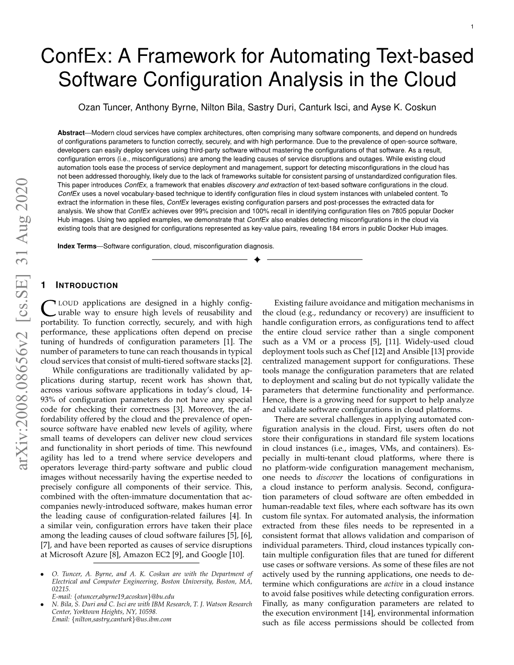 Confex: a Framework for Automating Text-Based Software Configuration