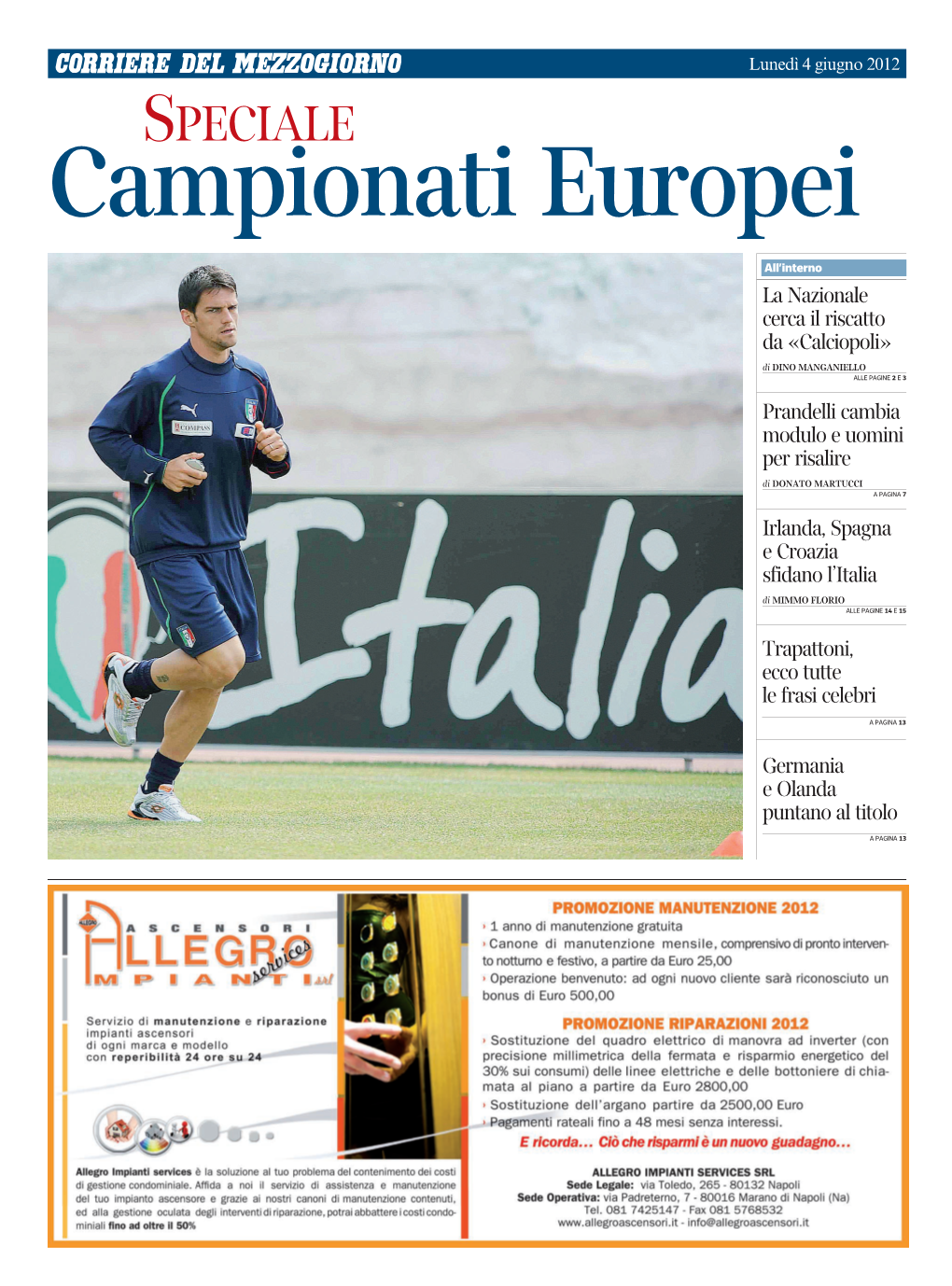 SPECIALE Campionati Europei