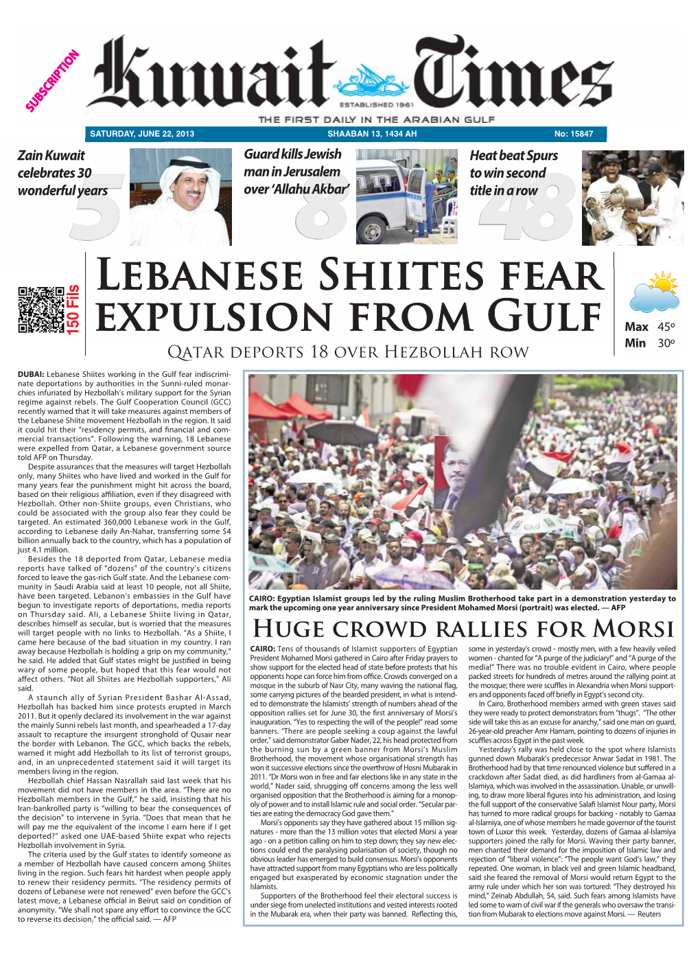 Lebanese Shiites FEAR Expulsion from Gulf
