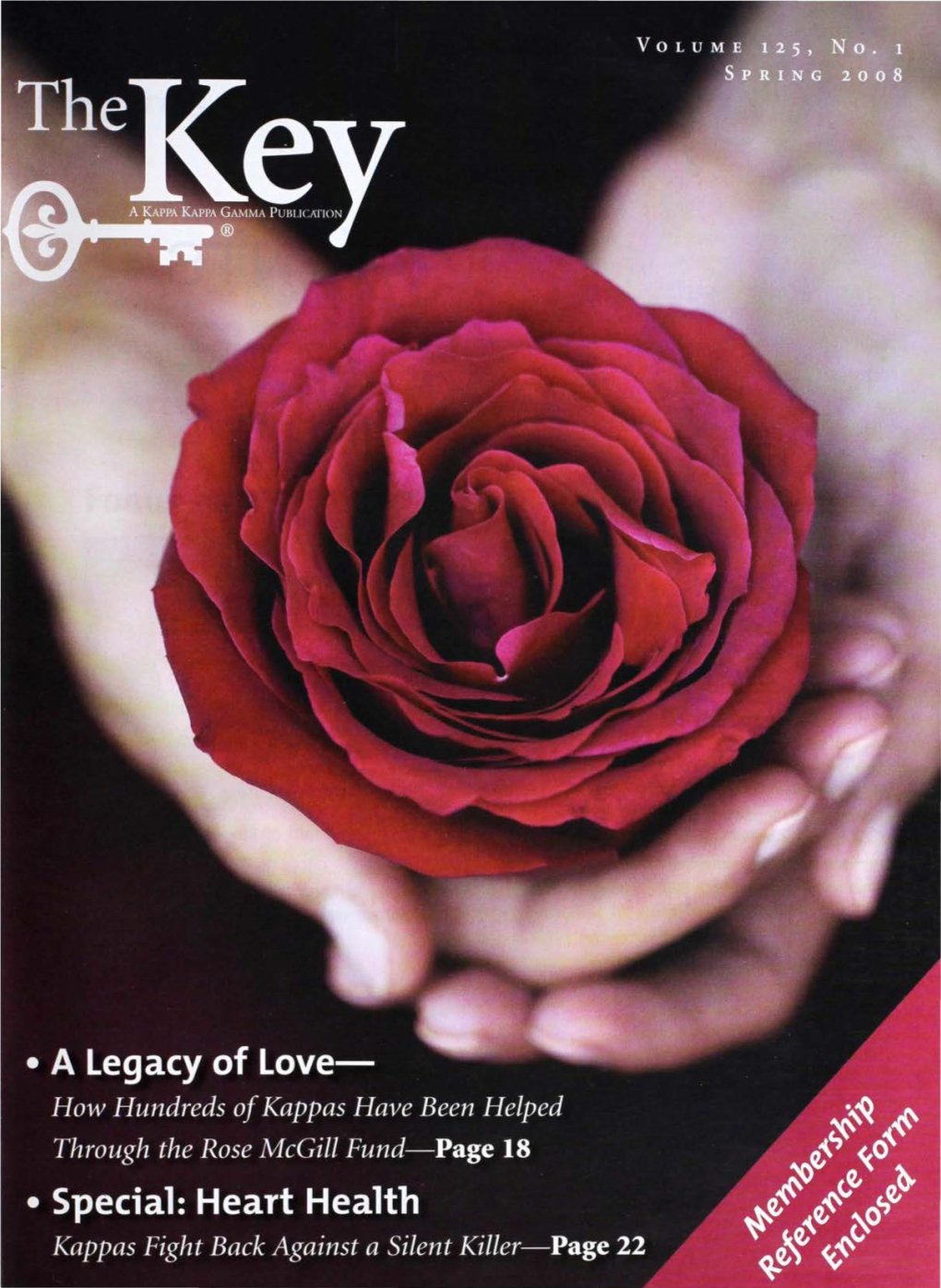 THE KEY VOL 125 NO 1 SPRING 2008.Pdf