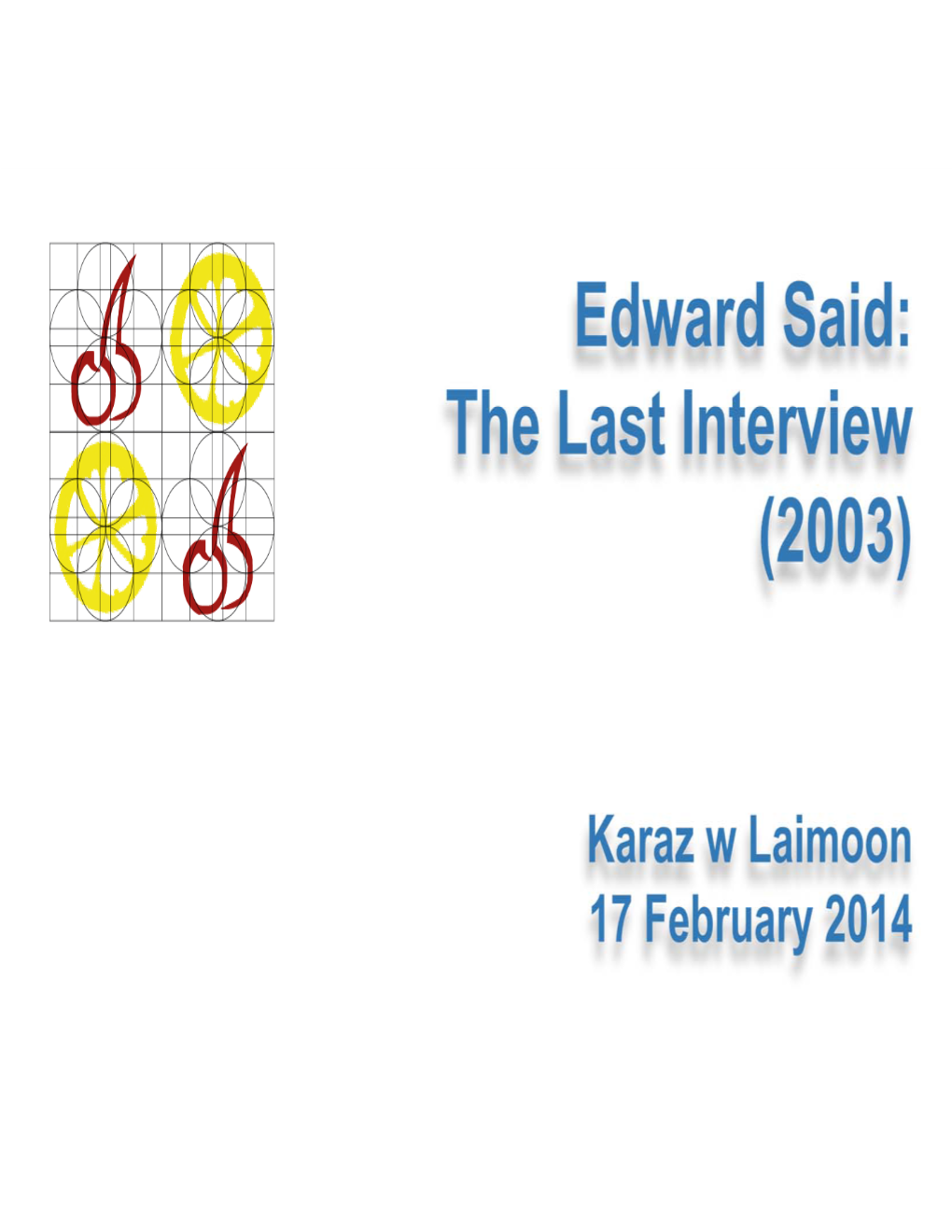 Edward-Said---The-Last-Interview.Pdf