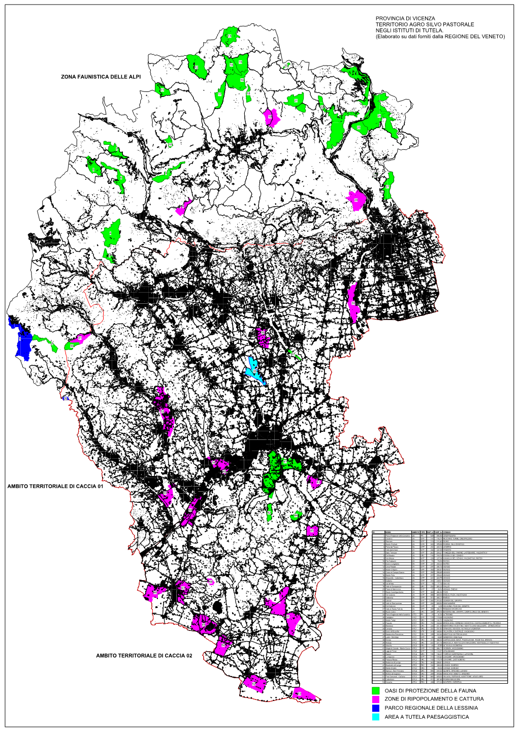 Zona Faunistica Delle Alpi Ambito Territoriale Di