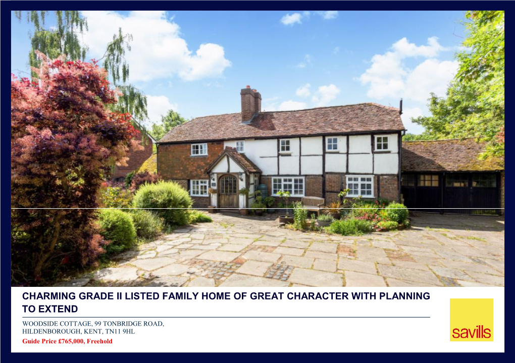 Charming Grade Ii Listed Family Home of Great