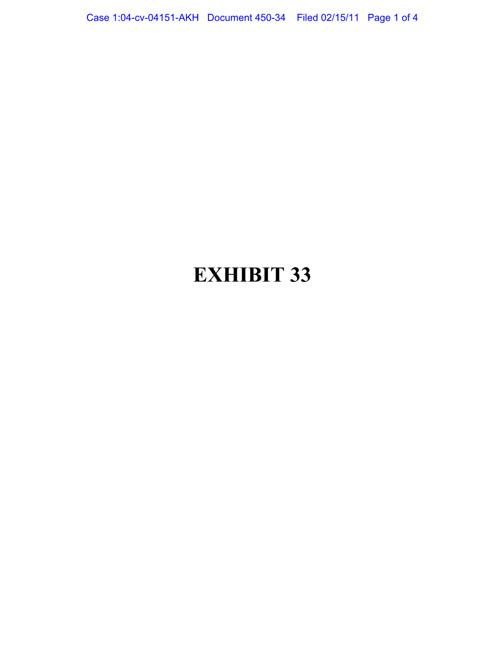 EXHIBIT 33 Abuse of Iraqi Pows by Gis Probed - 60 Minutes - CBS News Page 1 of 3 Case 1:04-Cv-04151-AKH Document 450-34 Filed 02/15/11 Page 2 of 4