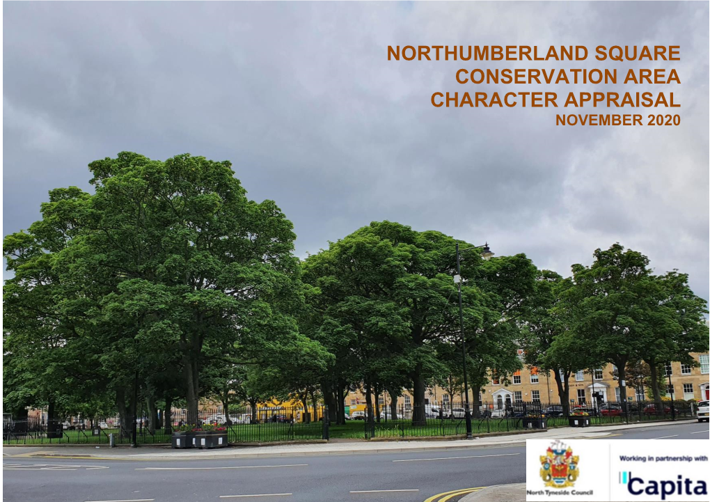 Northumberland Square Conservation Area Character Appraisal November 2020