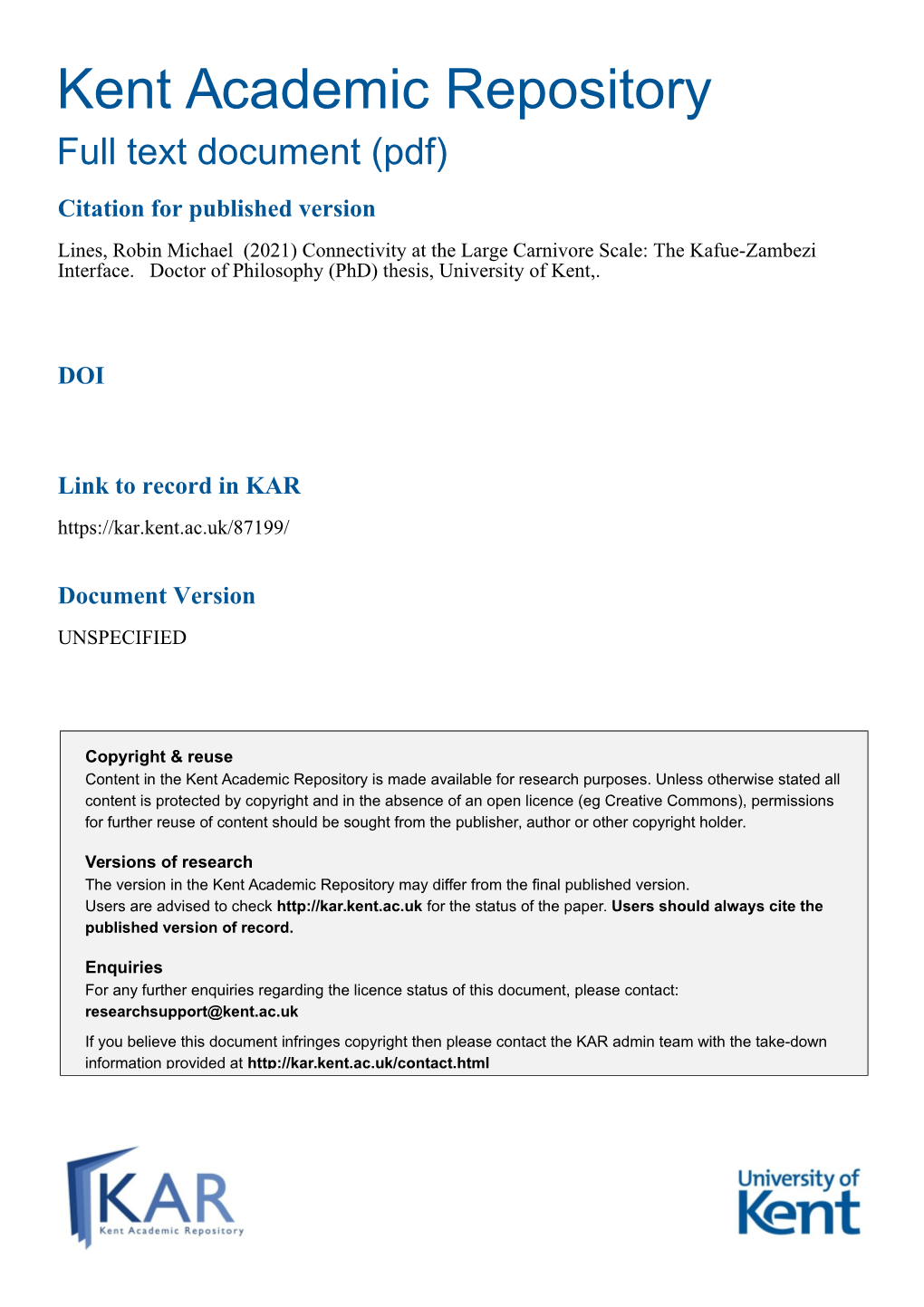 Kent Academic Repository Full Text Document (Pdf)