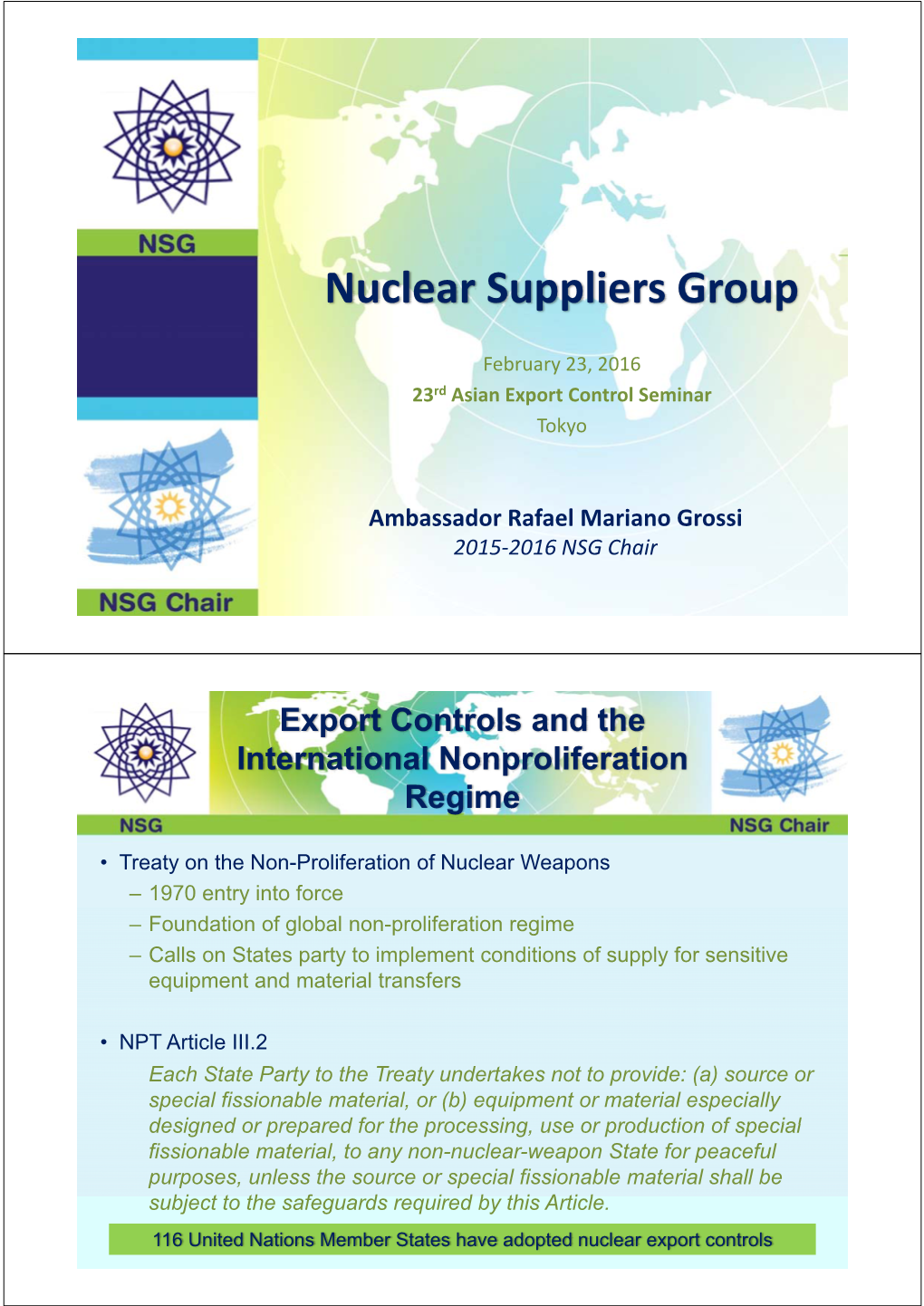 Nuclear Suppliers Group