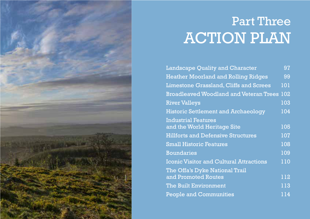 Part Three – Action Plan 2014 – 2019