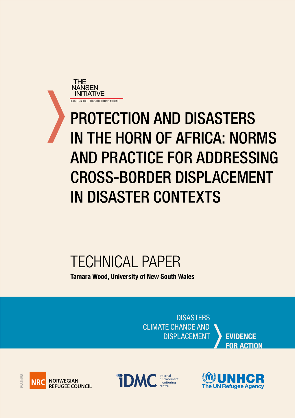 Norms and Practice for Addressing Cross-Border Displacement in Disaster Contexts