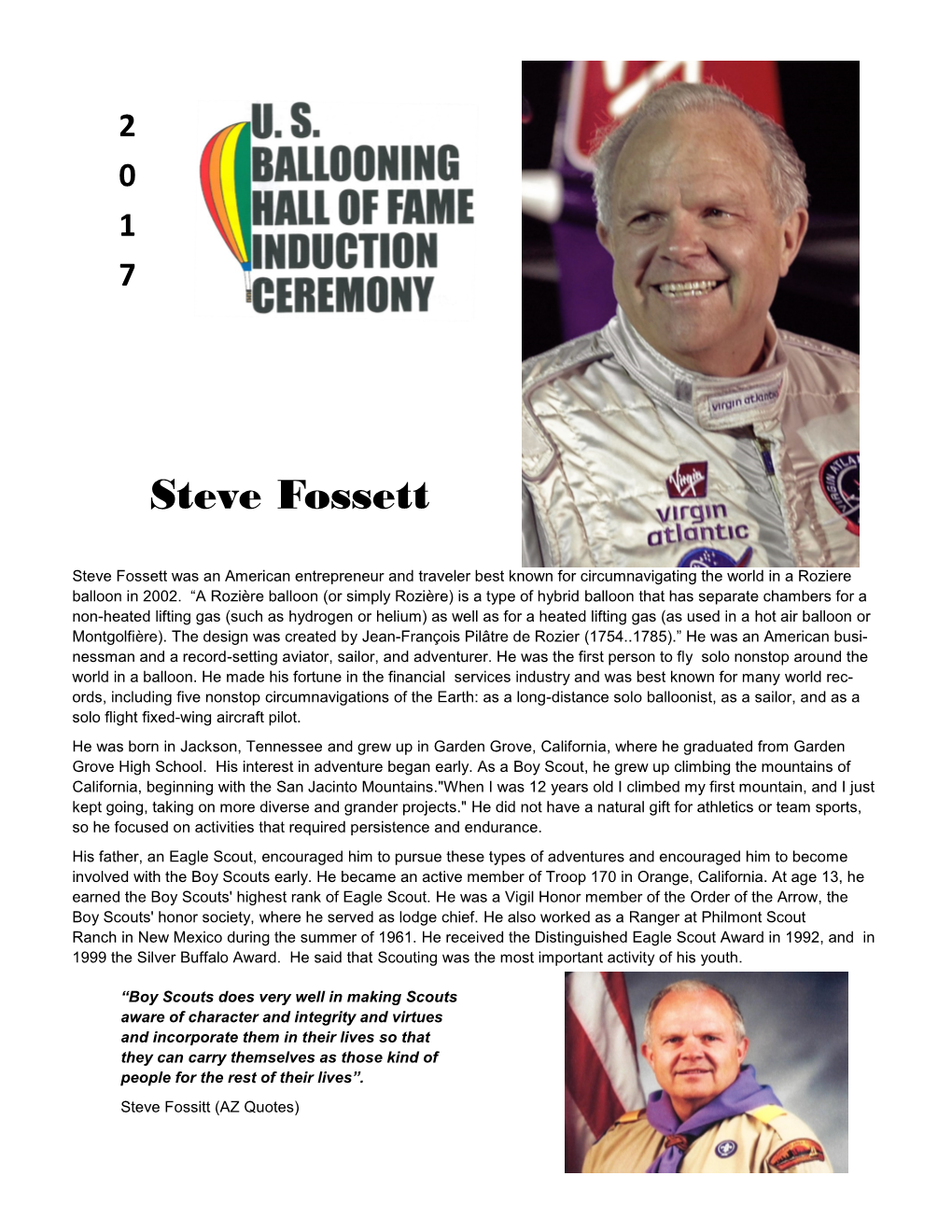 Steve Fossett