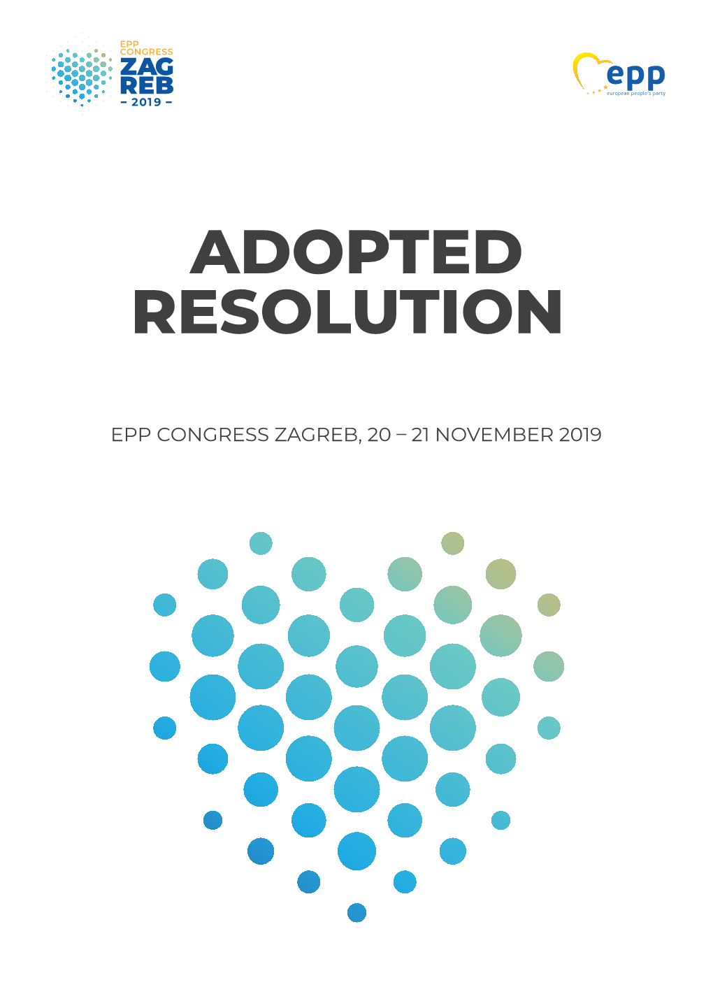 Adopted Resolution