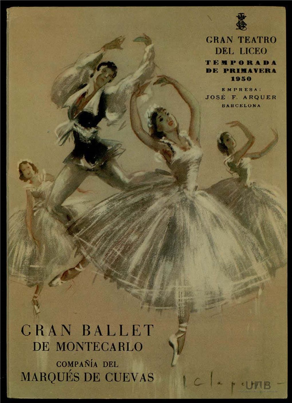 Cran Ballet De Montecarlo Compañía, Del Marques De Cuev As Medjcamentos Con La