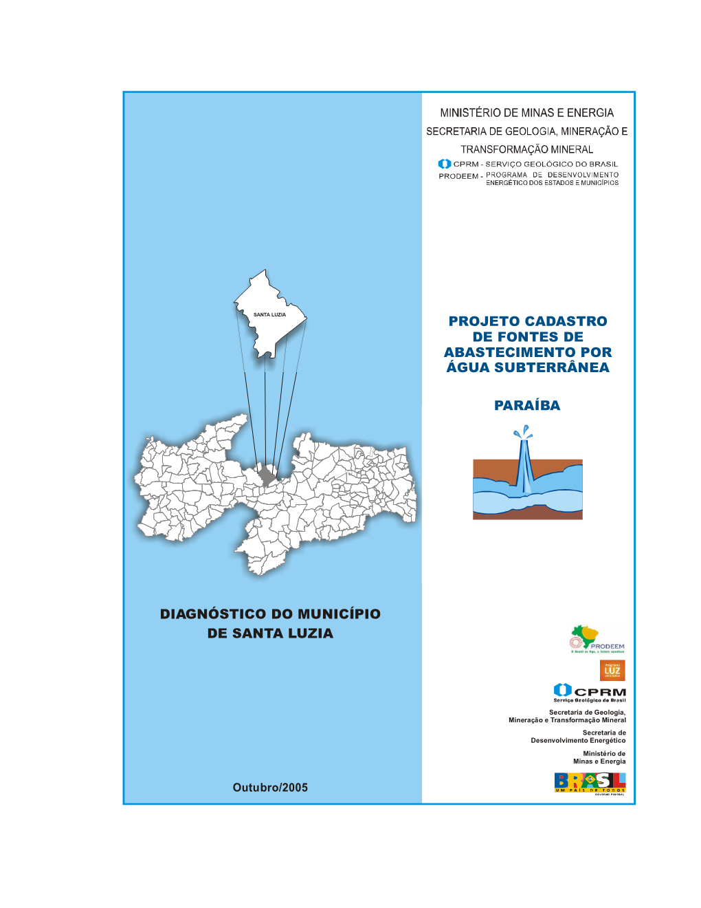 Diagnóstico Do Município De Santa Luzia Paraíba Projeto