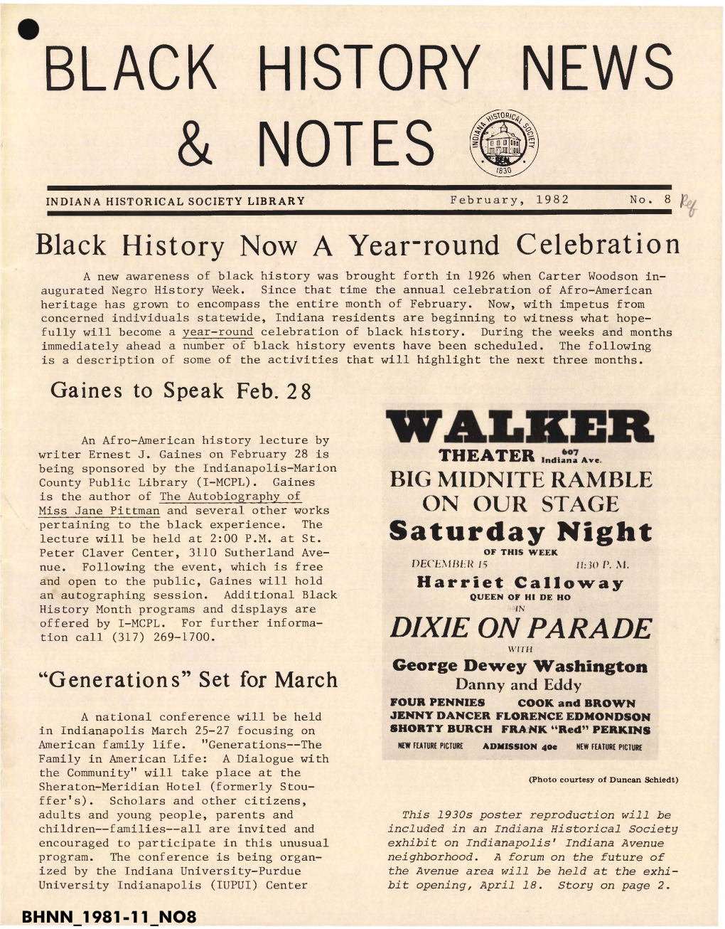 Black History News & Notes