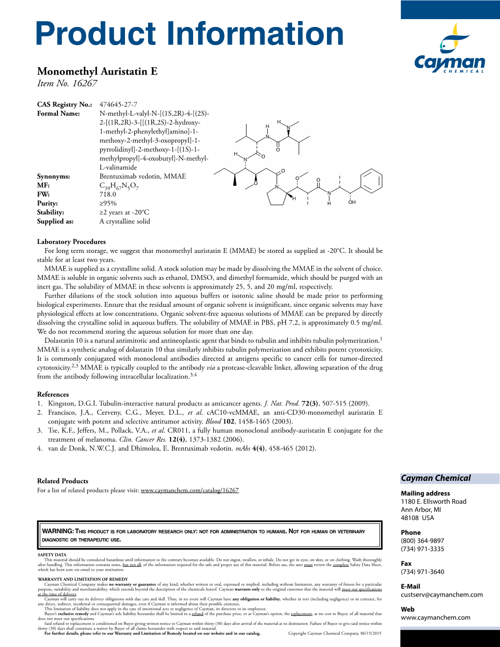 Download Product Insert (PDF)