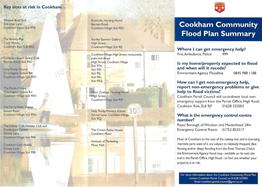 I Cool&lt;Ham Community ! Flood Plan Summary