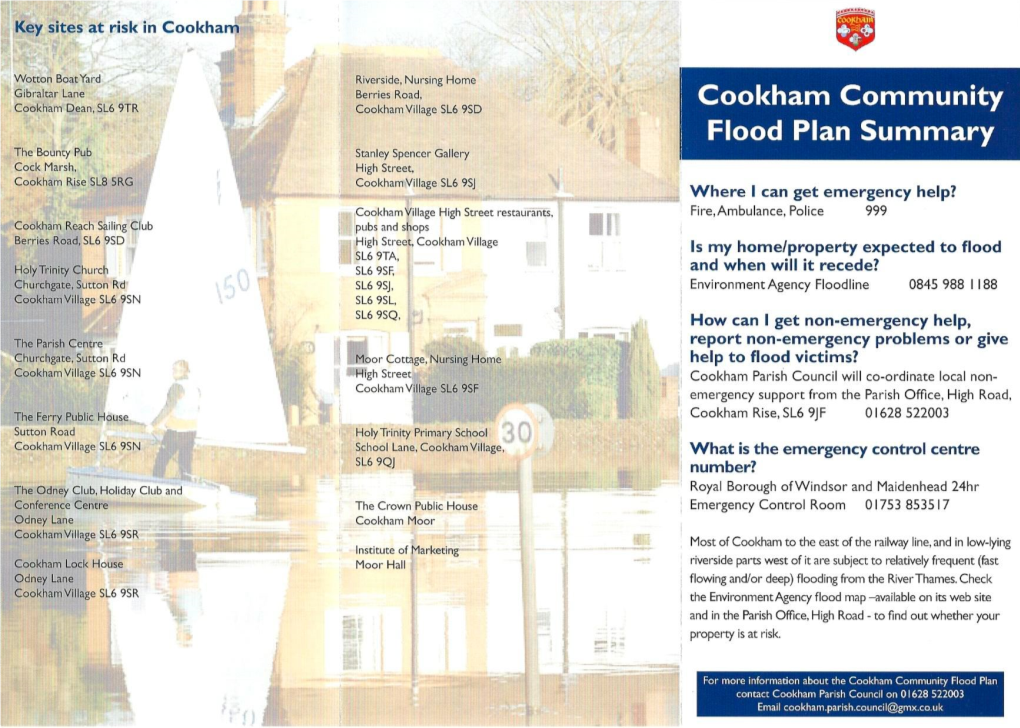 I Cool<Ham Community ! Flood Plan Summary