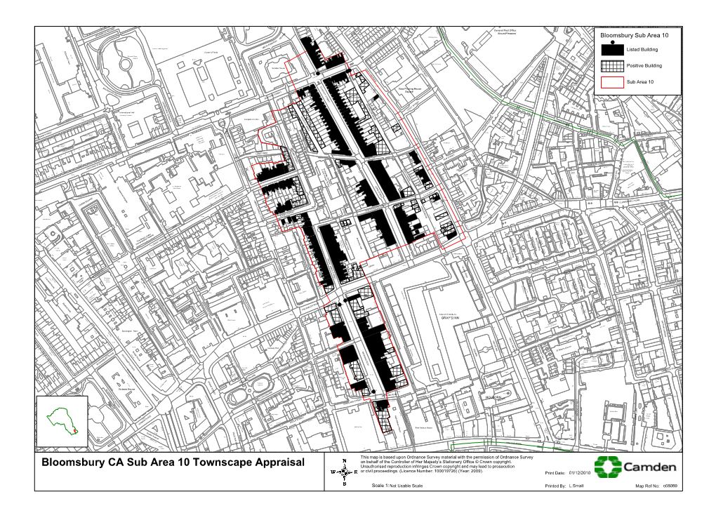 Bloomsbury Sub Area 10