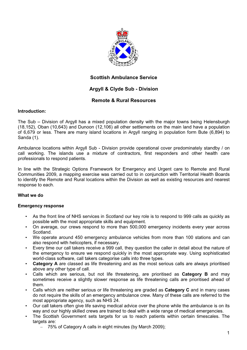 SAS Argyll Resource Mapping June 15