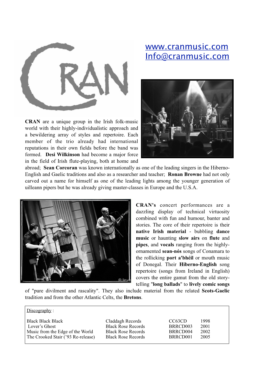 CRAN Biography 09