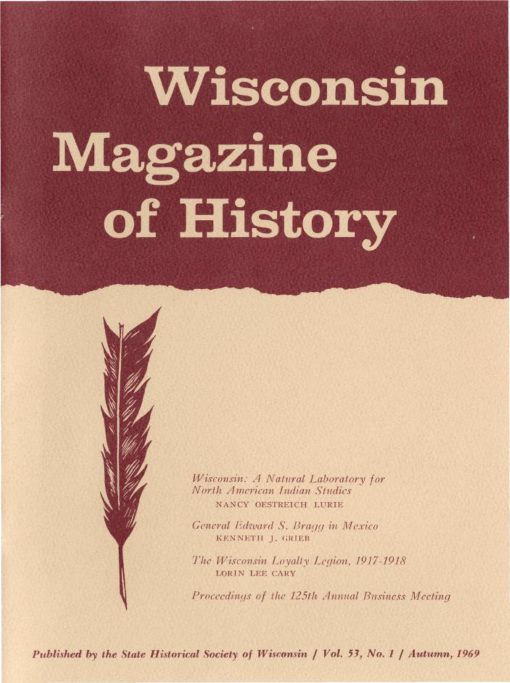 Wisconsin Magazine of History