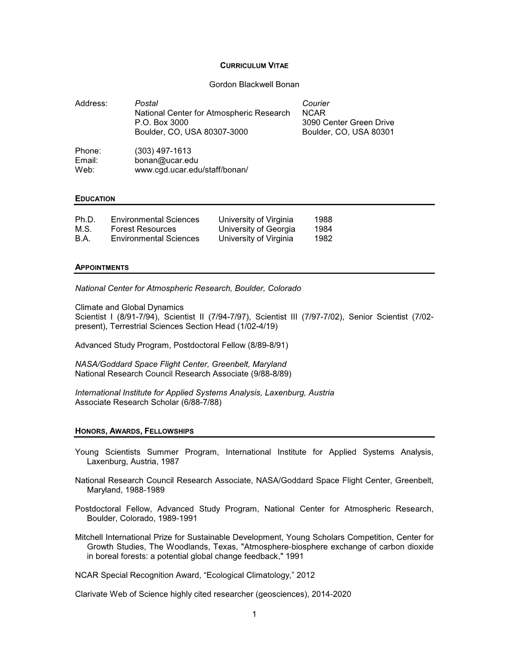 Curriculum Vitae (Pdf)