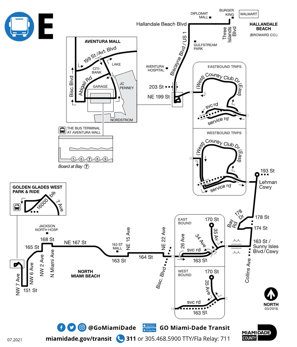 Miamidade.Gov/Transit 311 Or 305.468.5900 TTY/Fla Relay: 711