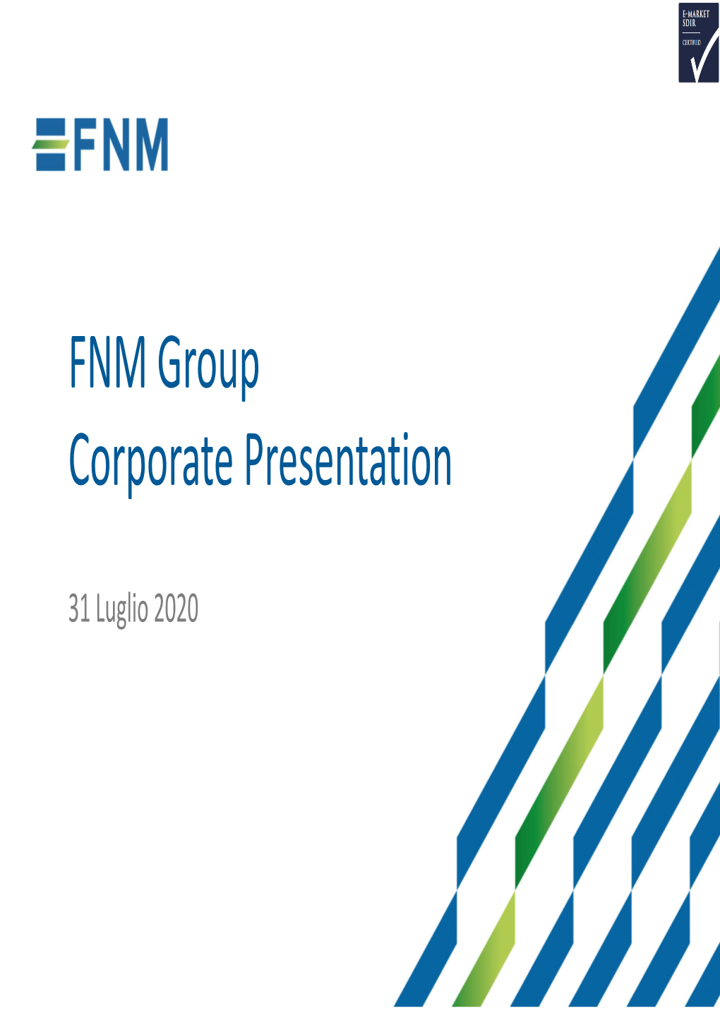 Il Gruppo FNM